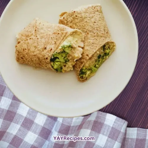 broccoli burrito - yay recipes