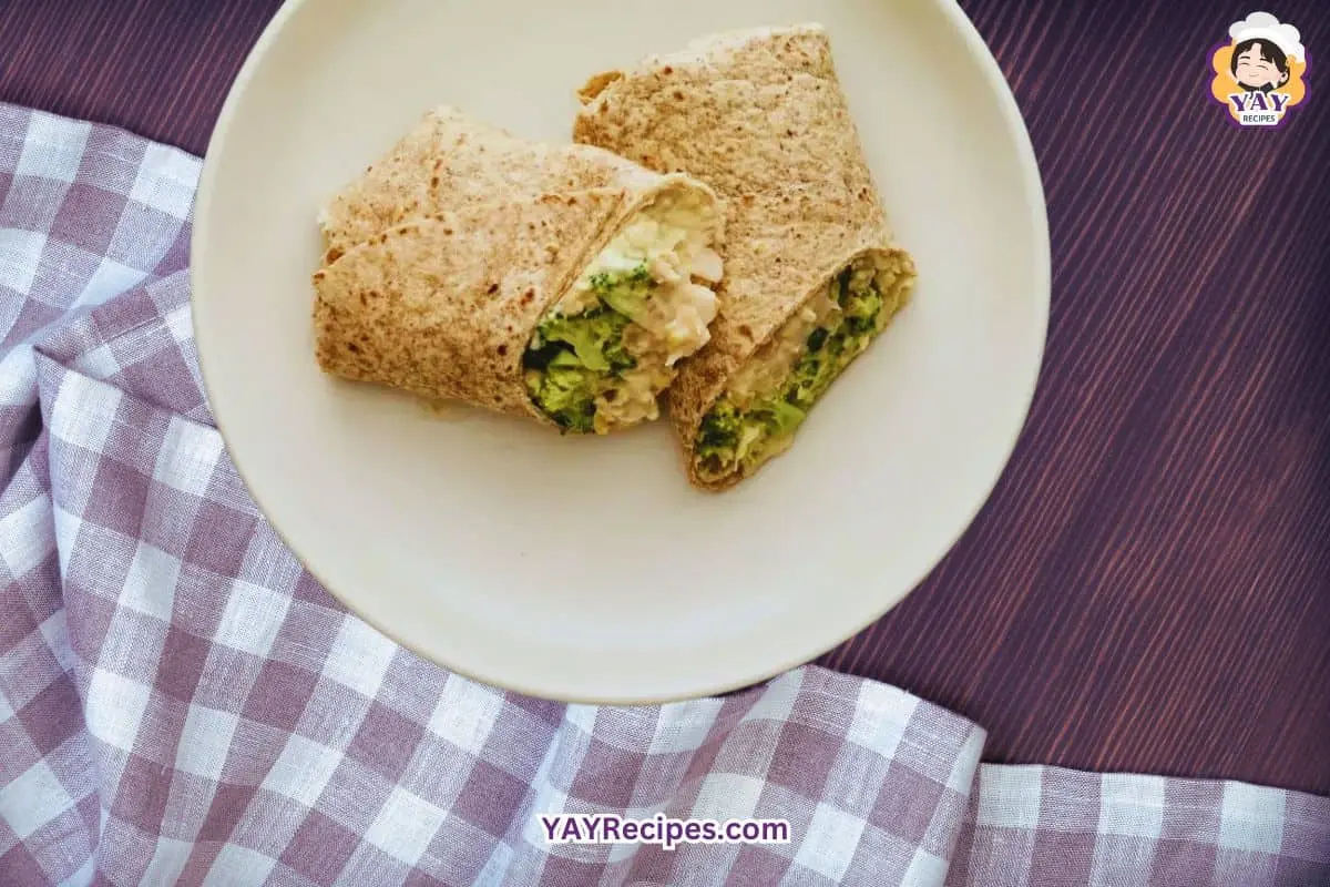 broccoli burrito - yay recipes