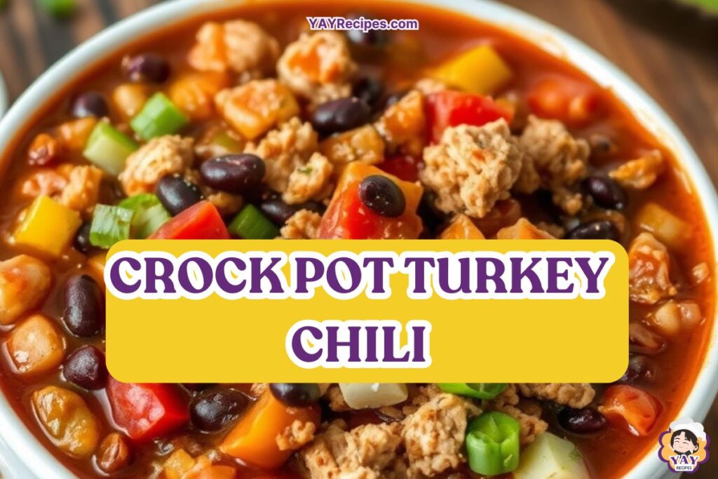 Crock Pot Turkey Chili Recipe - post thumbnail