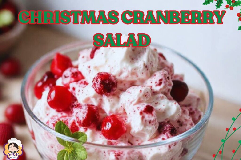 christmas cranberry salad